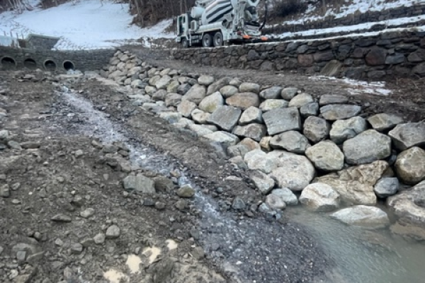 (C0 039) REGIMAZIONE IDRAULICA E BRIGLIA SELETTIVA VAL DORENA - MONNO (BS)