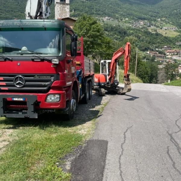 (C0 071) ESTENDIMENTI E COLLETTAMENTO FRAZIONI FOGNATURE E ACQUEDOTTI  - ADRARA SAN MARTINO (BG)