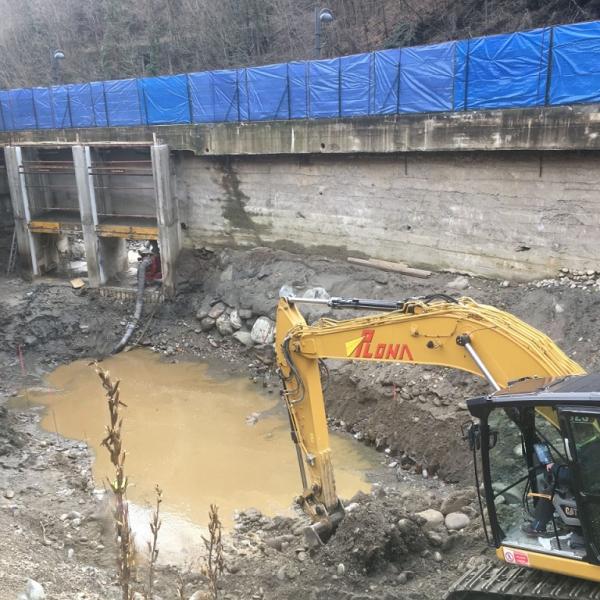 (C0 17) IMPIANTO IDROELETTRICO  KAPLAN ORIZZONTALE 600 KW 