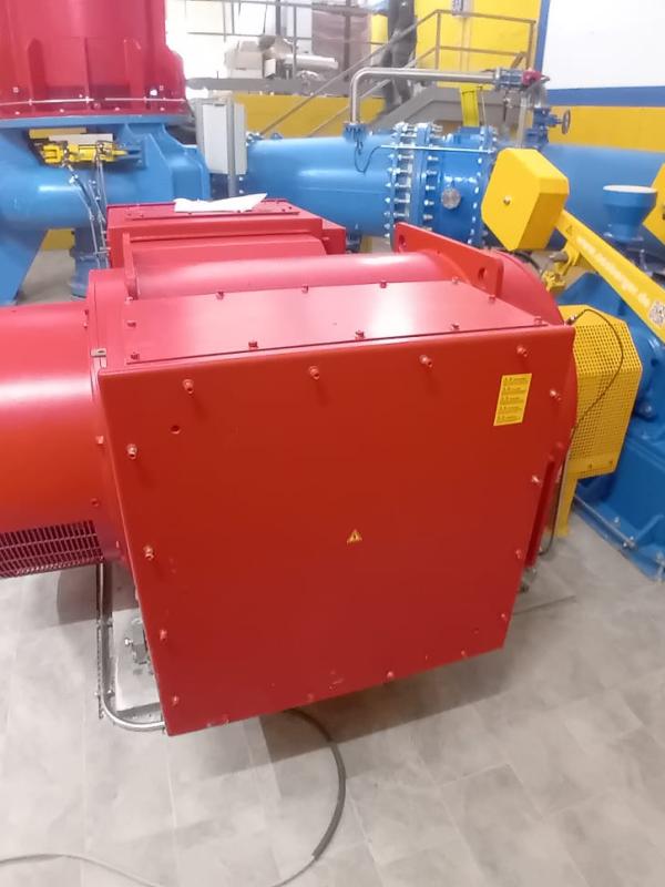 (CO 23) IMPIANTO IDROELETTRICO  PELTON 1 & OSSBERGER 1 ORIZZONTALI 1800 KW 
